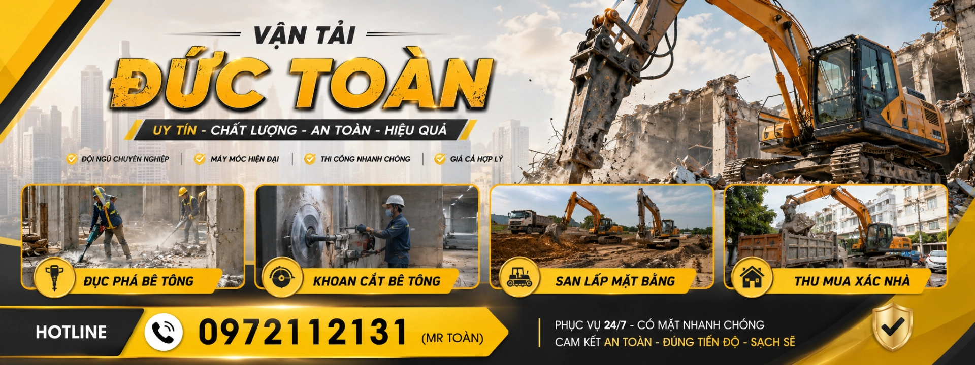 tháo dỡ biệt thự giá rẻ An Giang