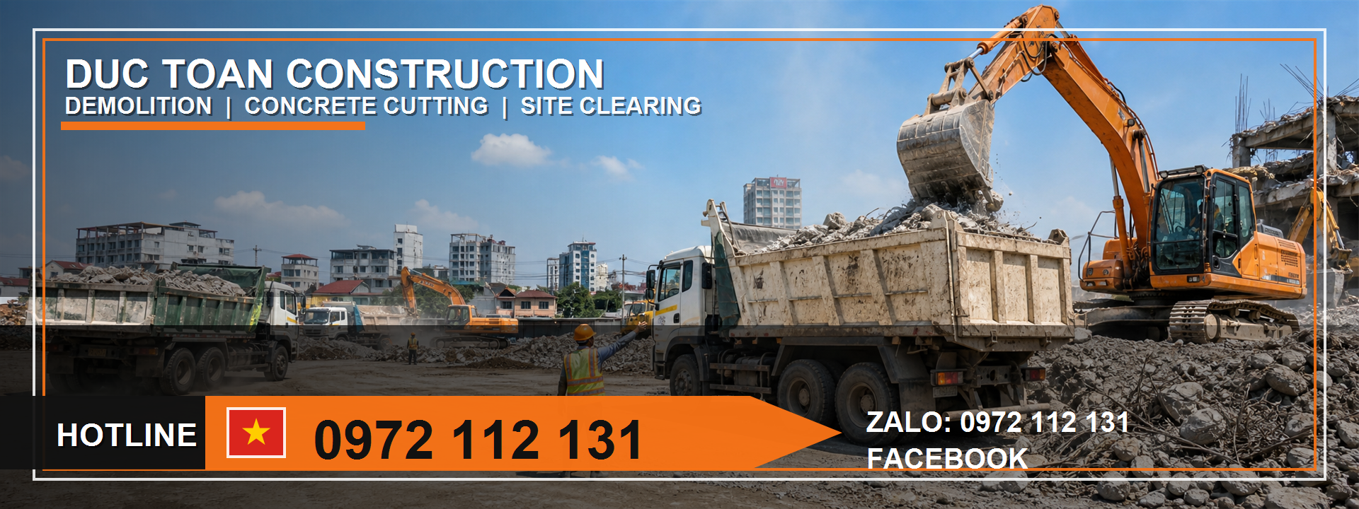 đục phá cột bê tông chuyên nghiệp Long An